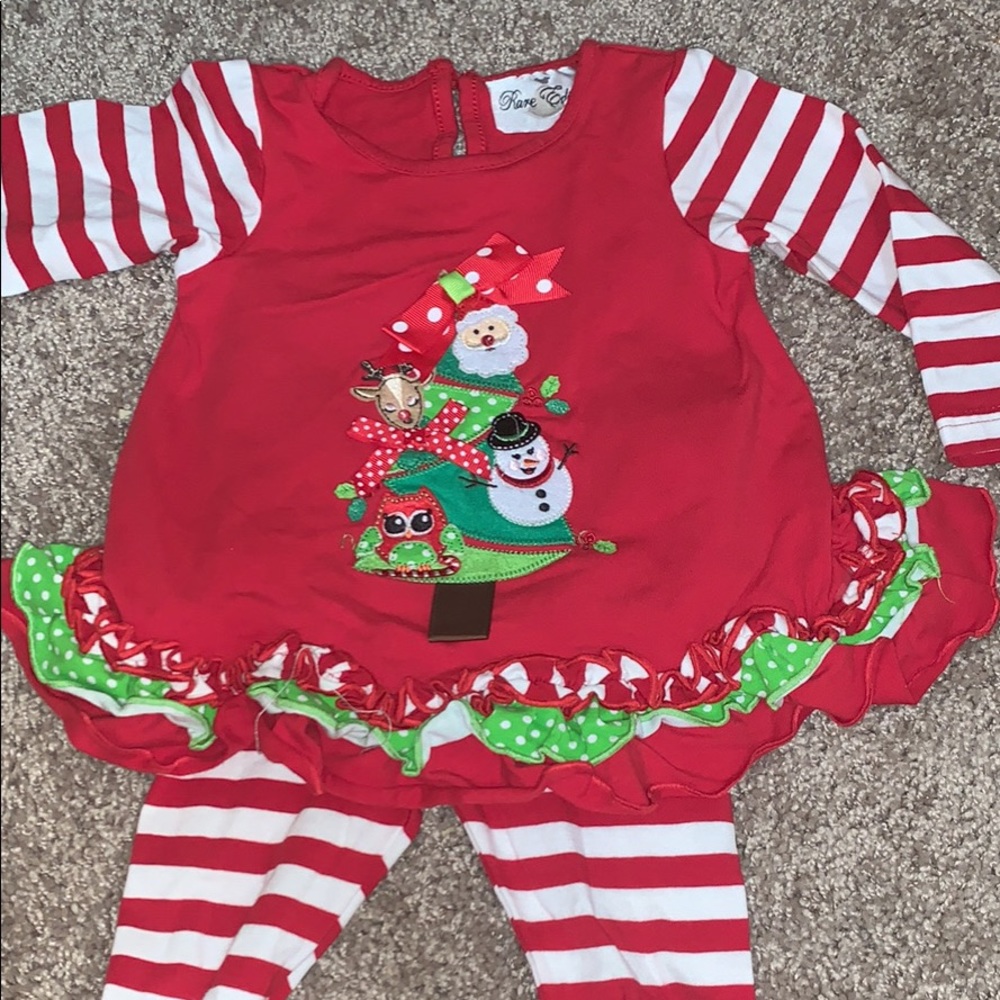 Rare editions 6-9 month baby christmas set
